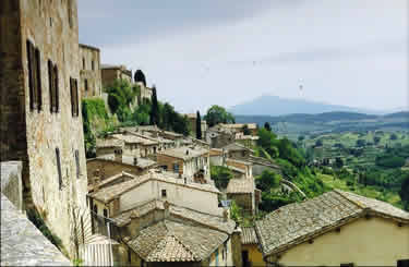 View from the walls of Montepulciano